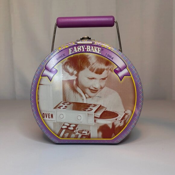 Easy Bake Oven Limited Edition Tin Storage Box with Handle Vintage 1999 - Picture 2 of 7